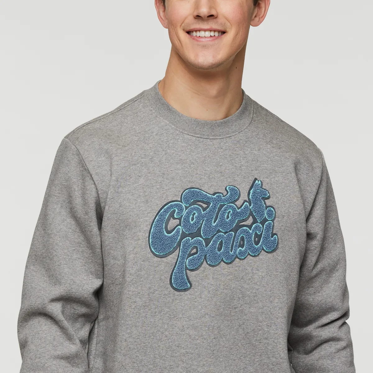Cotopaxi Coto-Patch Crew sweat homme moss coton bio