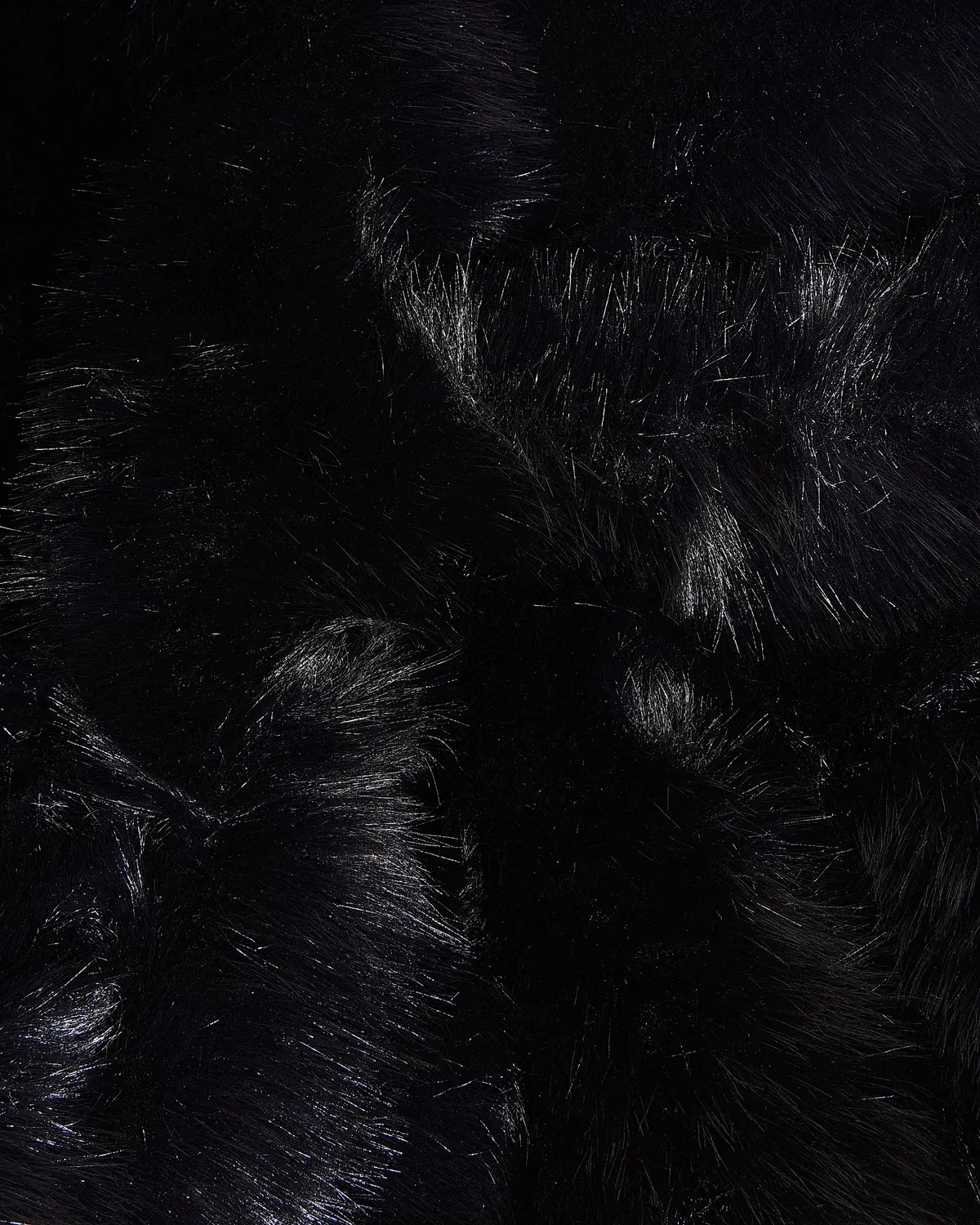 Moose Knuckles Cosmo Faux Fur Vest gilet noir fourrure