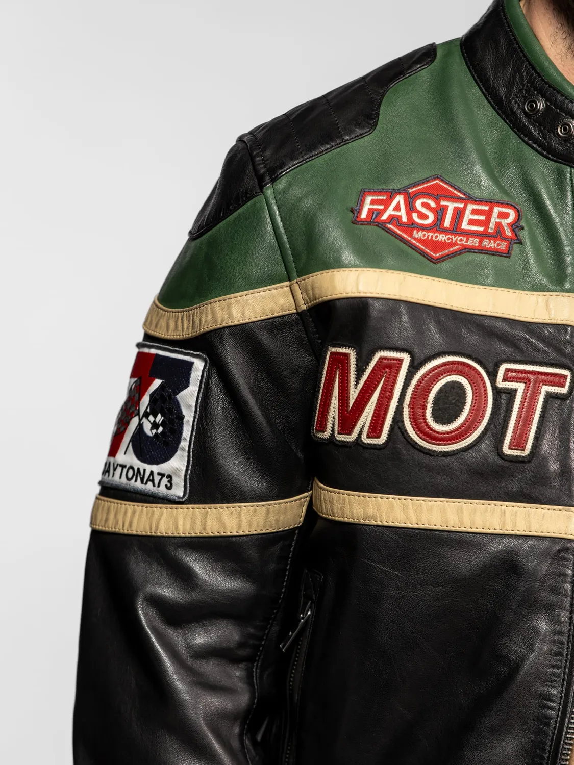 DAYTONA Candler blouson cuir moto racing