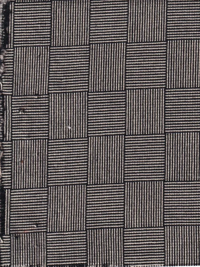 Hollington tissu coton japonais motifs nippons noir 5 m