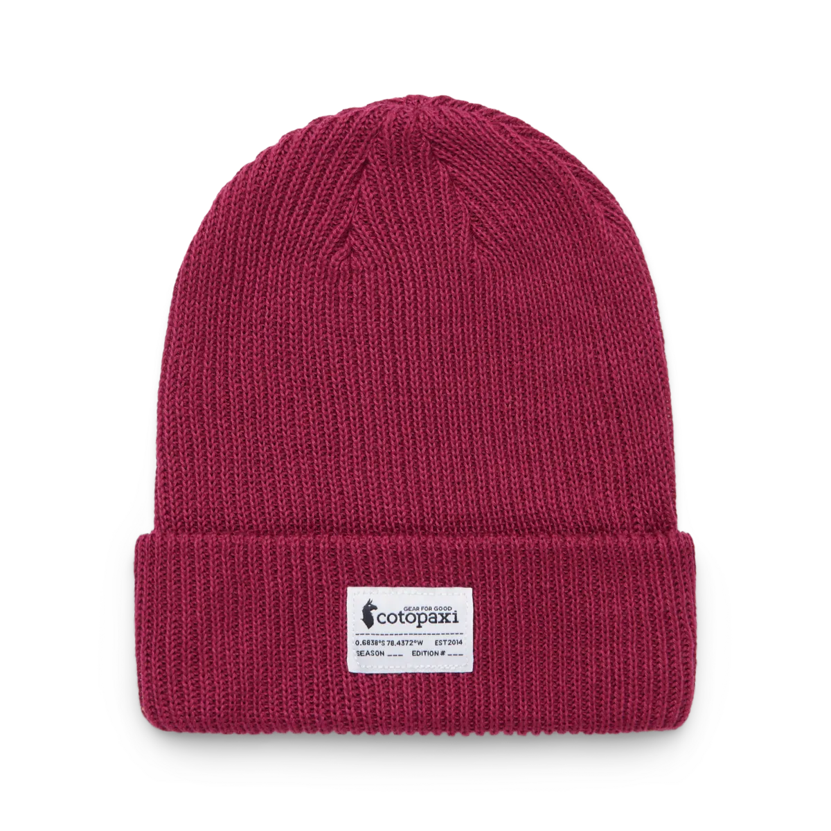 Cotopaxi Wharf Beanie bonnet Mauve stretch chaud