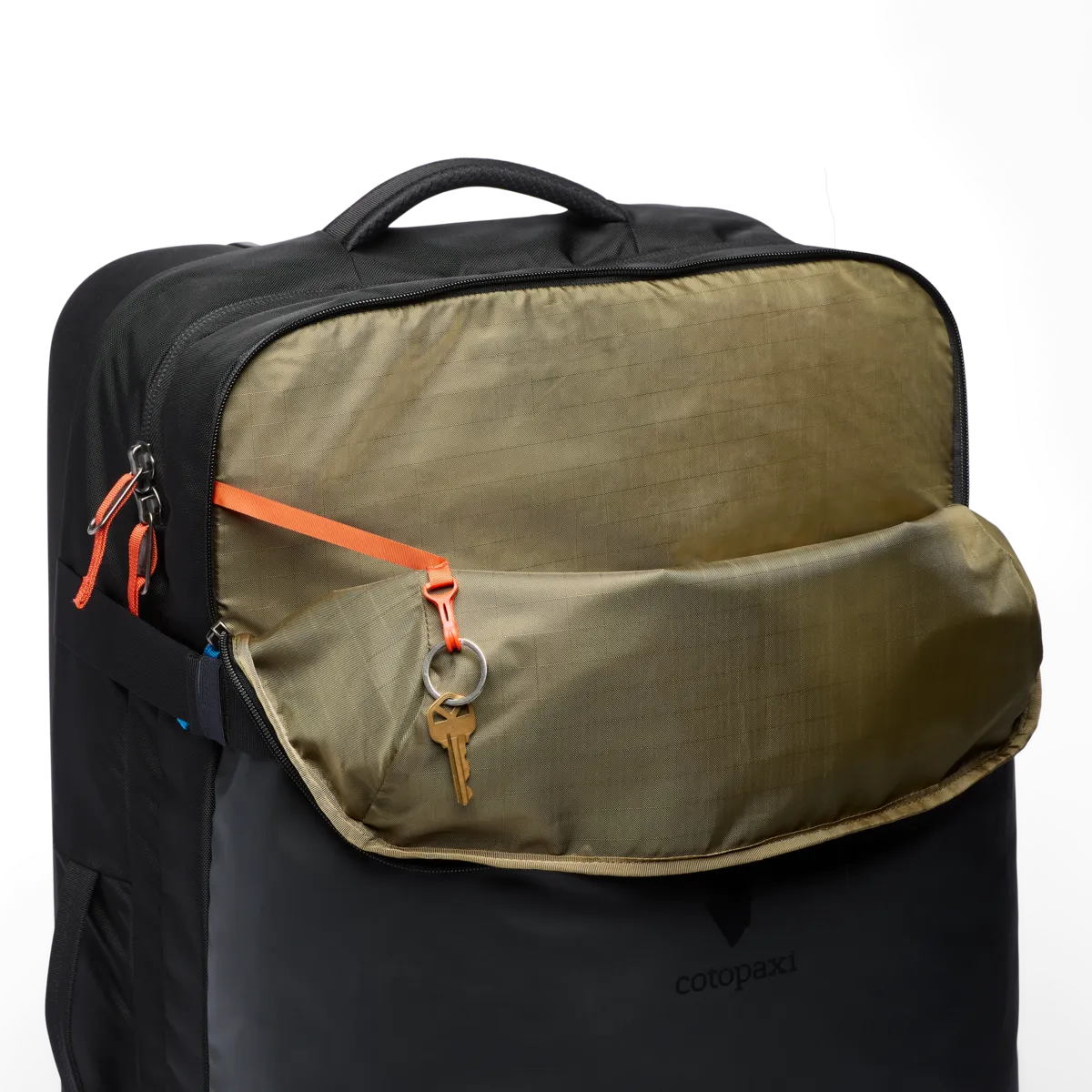Cotopaxi Allpa 100L sac à roulettes noir résistant