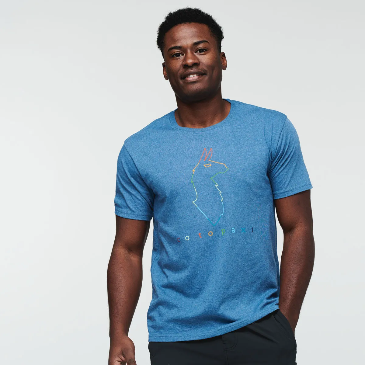 Cotopaxi Electric Llama t-shirt homme coton bio Iron