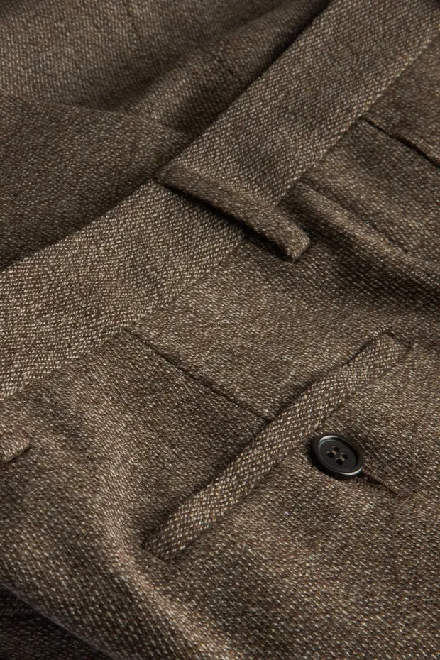 Hollington Siza pantalon cavalry twill ébène ajusté