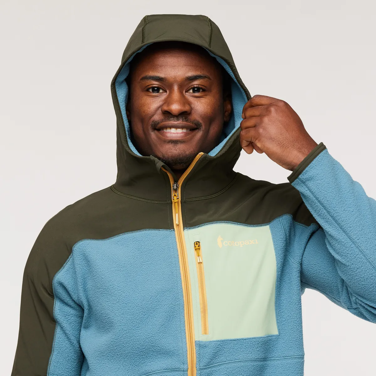 Cotopaxi Abrazo polaire homme zippée bordeaux chaude
