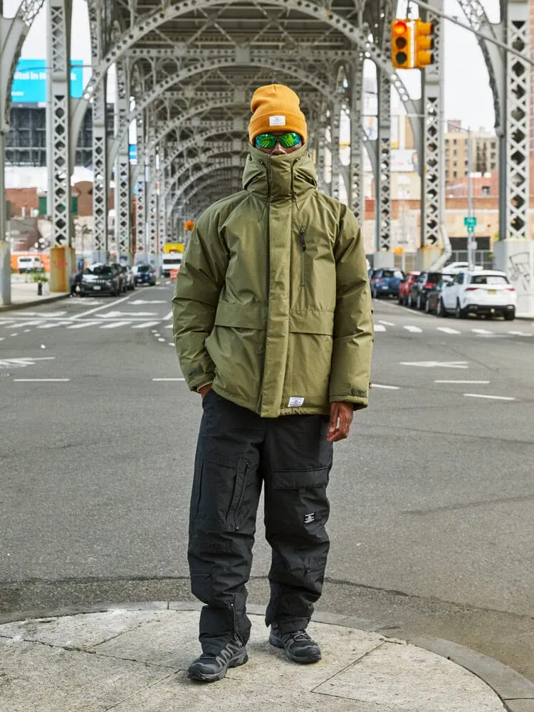 Alpha Industries Raglan parka homme vert grand froid