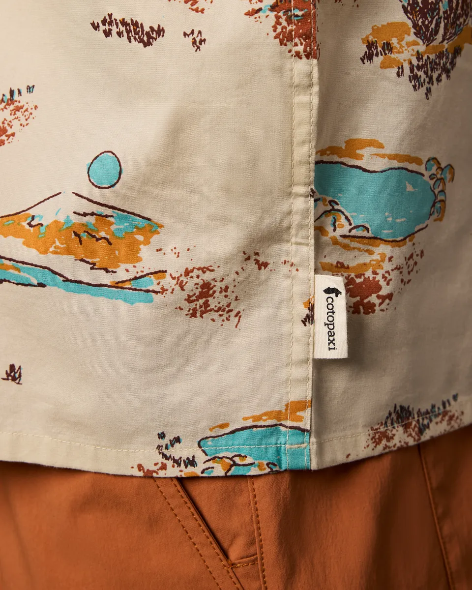Cotopaxi Estival chemise homme imprimée coton léger