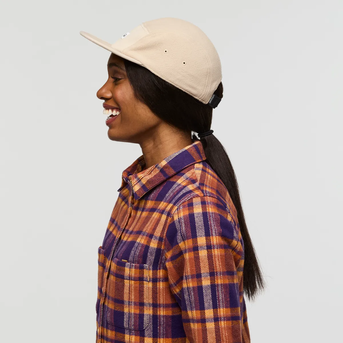 Cotopaxi Fleece 5-Panel casquette polaire Oatmeal chaude