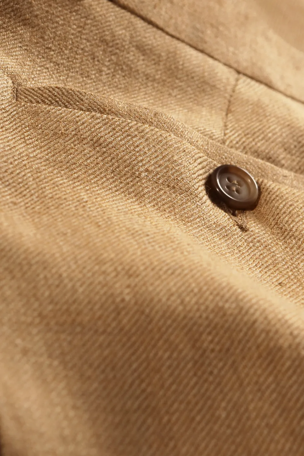 Hollington Siza gold pantalon soie lin coupe ajustée