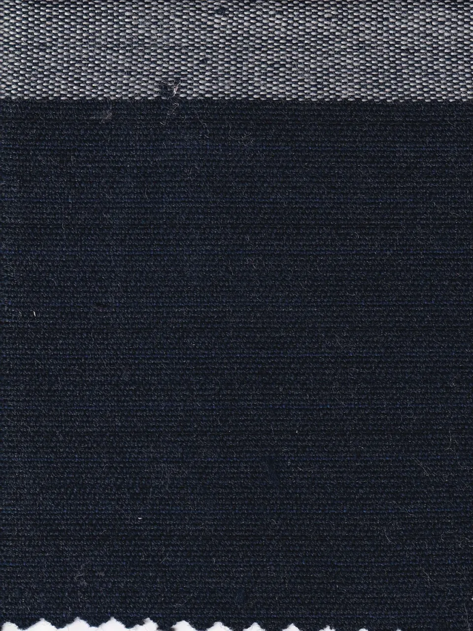 Hollington toile navy tissu au mètre laine légère