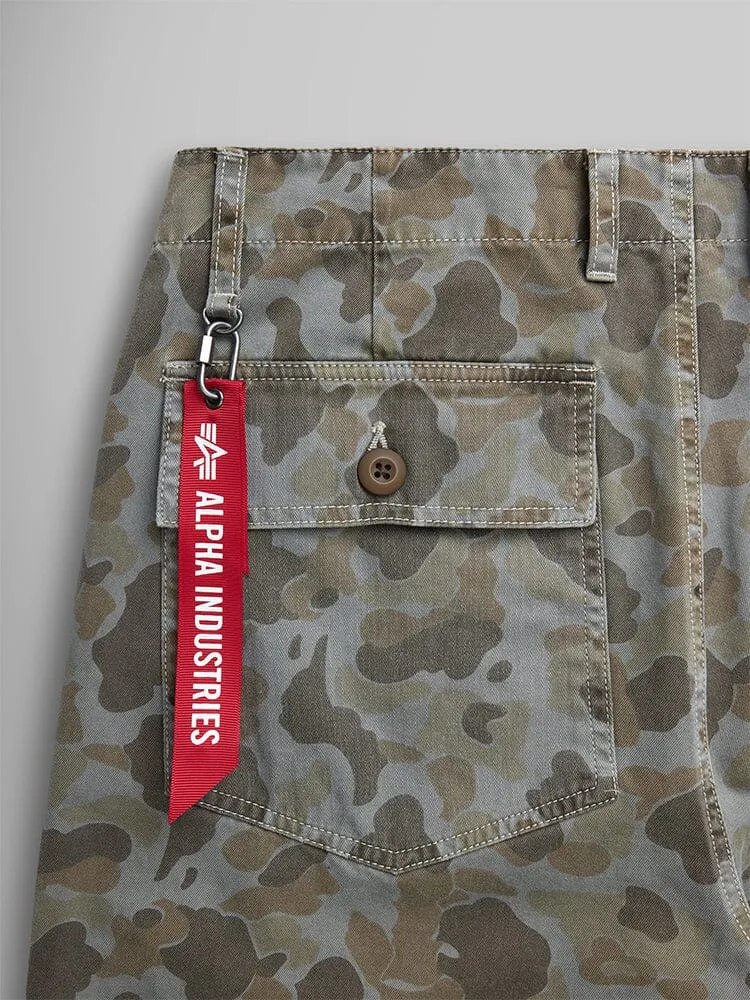 Alpha Industries Fatigue Battlewash pantalon cargo camo marron