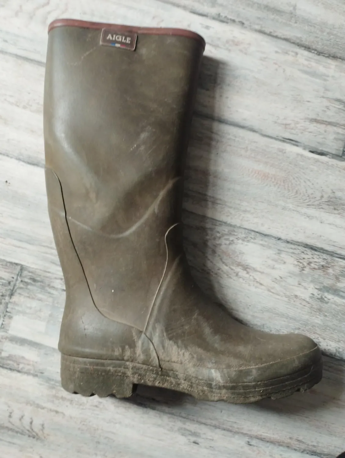 Aigle Chambord Pro 2 bottes homme 43 ambre étanche