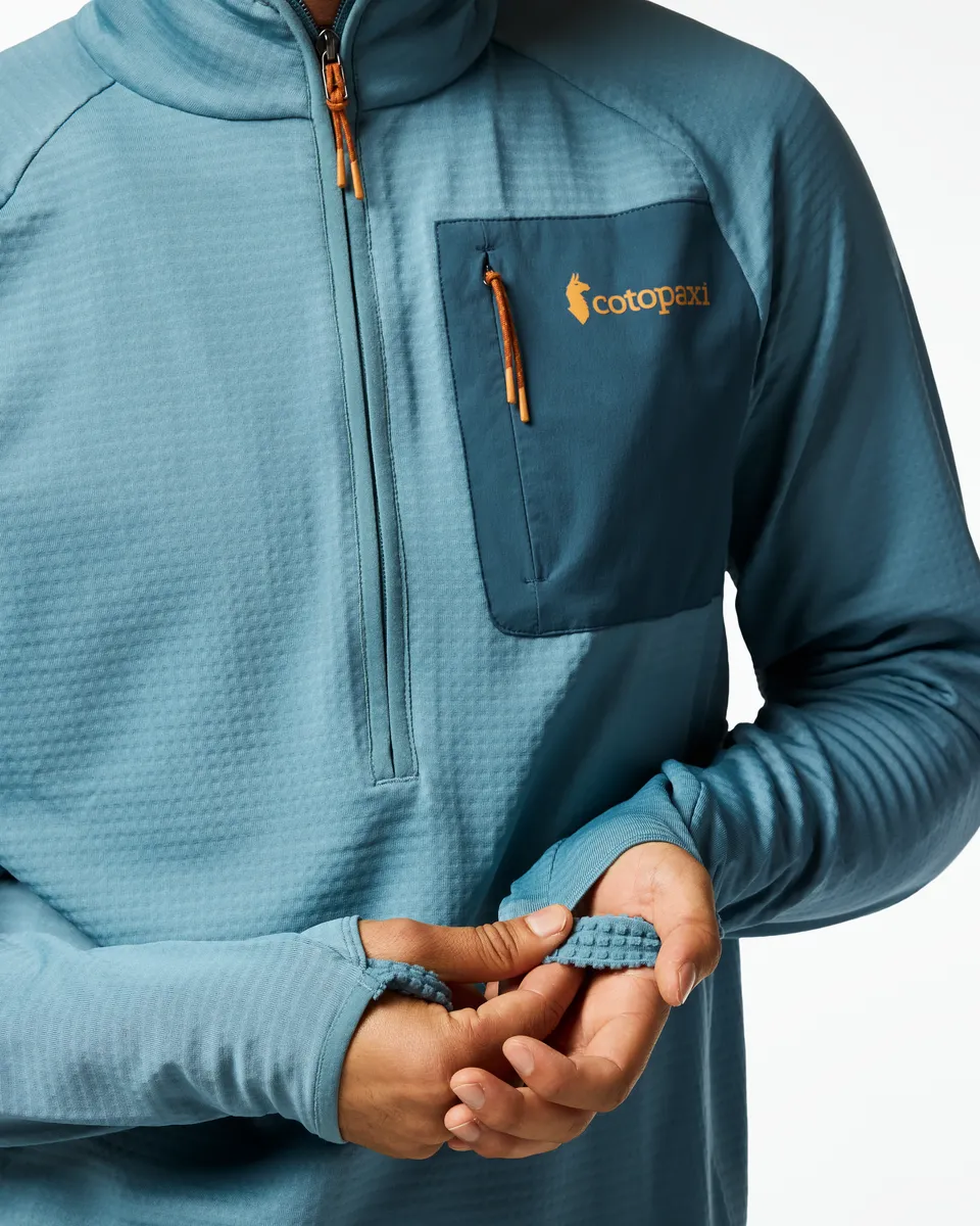 Cotopaxi Otero polaire homme Everglade demi-zip technique
