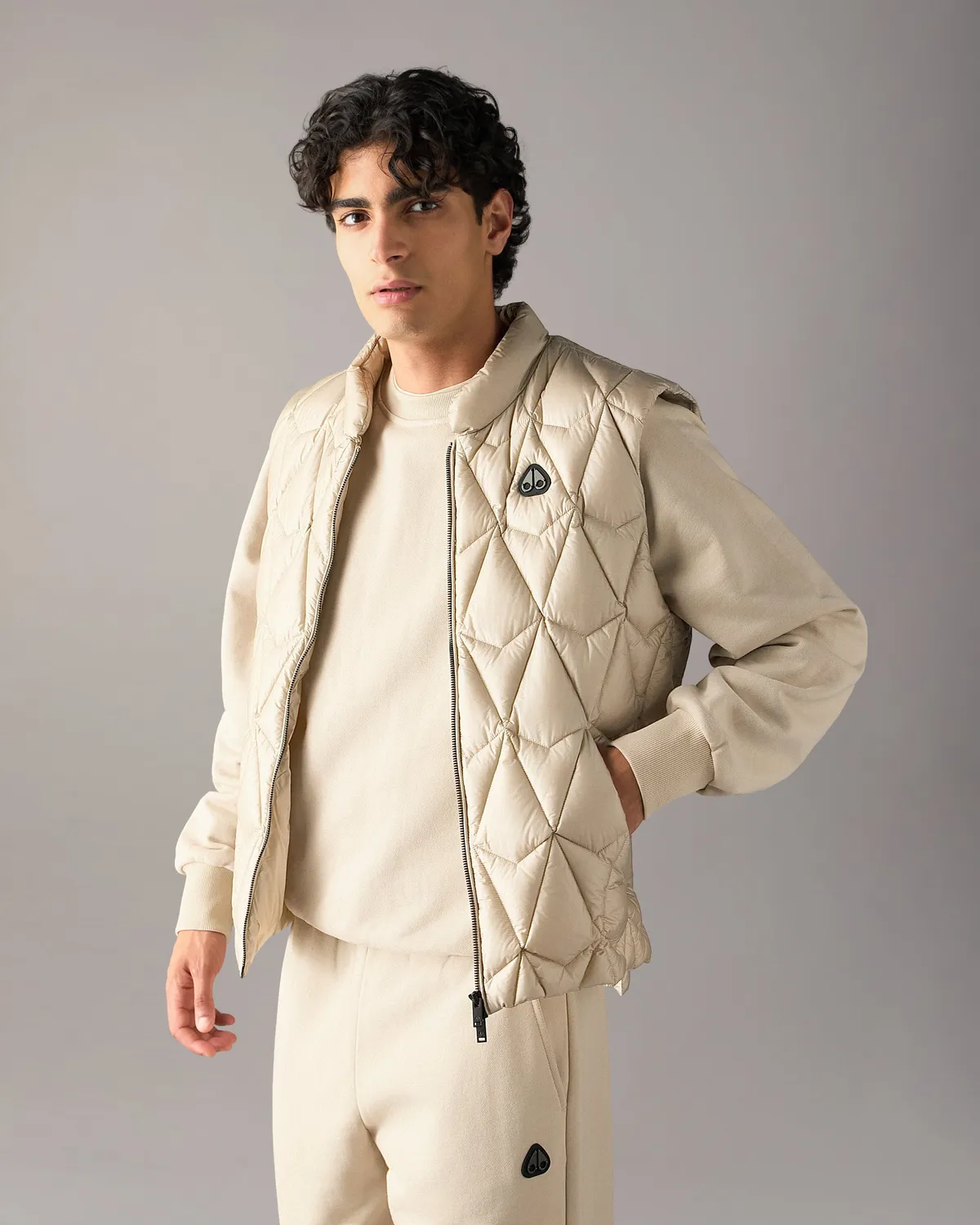 Moose Knuckles Iceberg gilet clover duvet sans manches