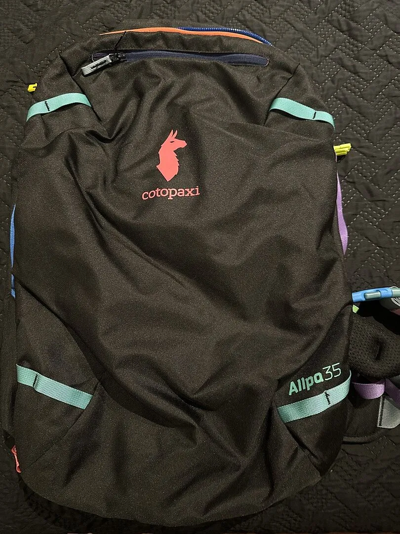 Cotopaxi Allpa 42L sac de voyage Del Día Dark recyclé