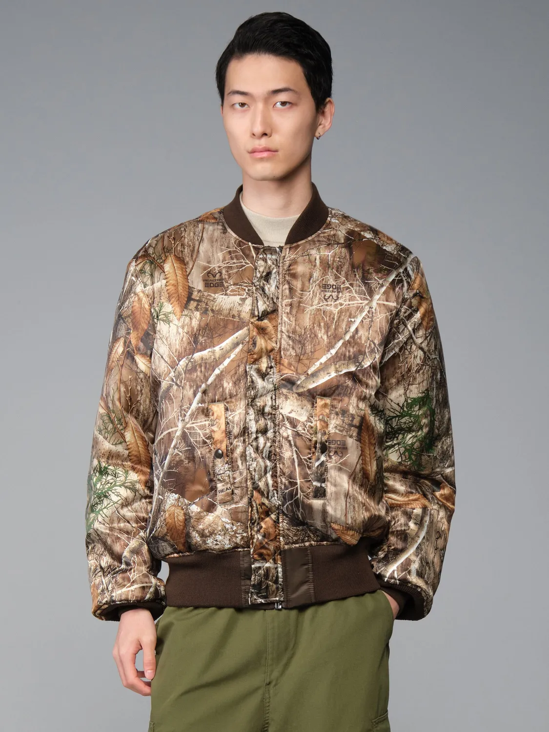 Alpha Industries MA-1 Heritage blouson bomber camo hickory
