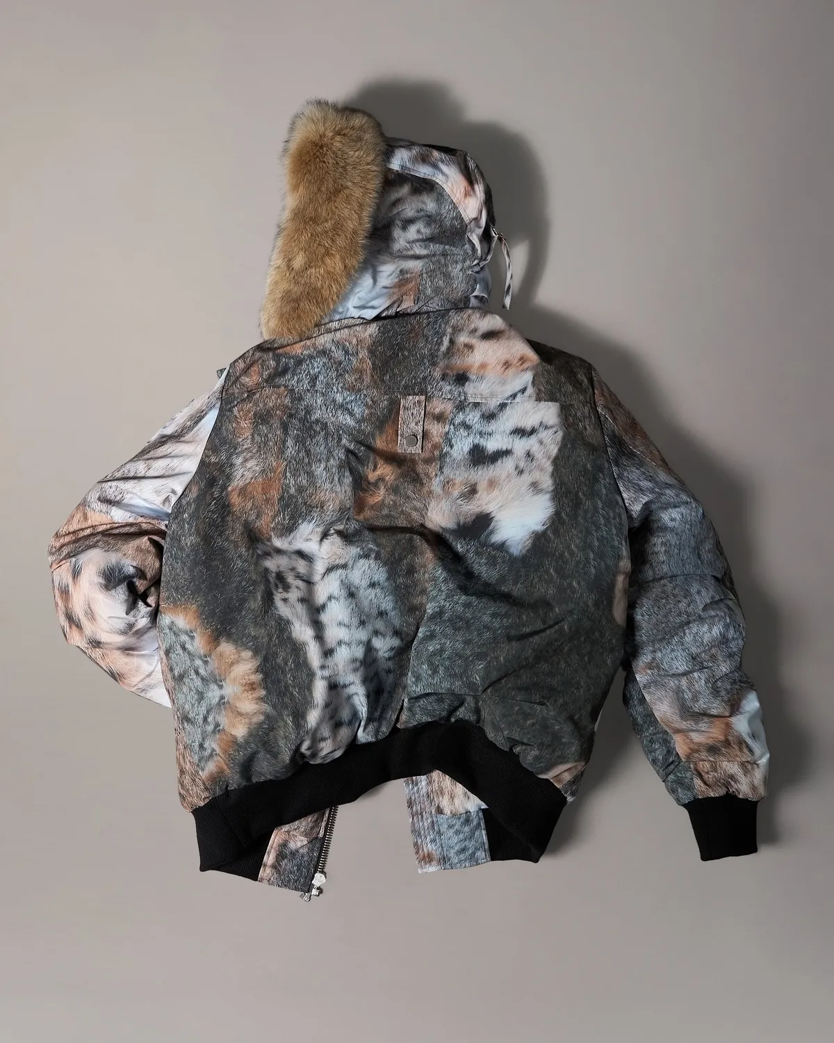 Moose Knuckles Original Ballistic bomber bronze imprimé