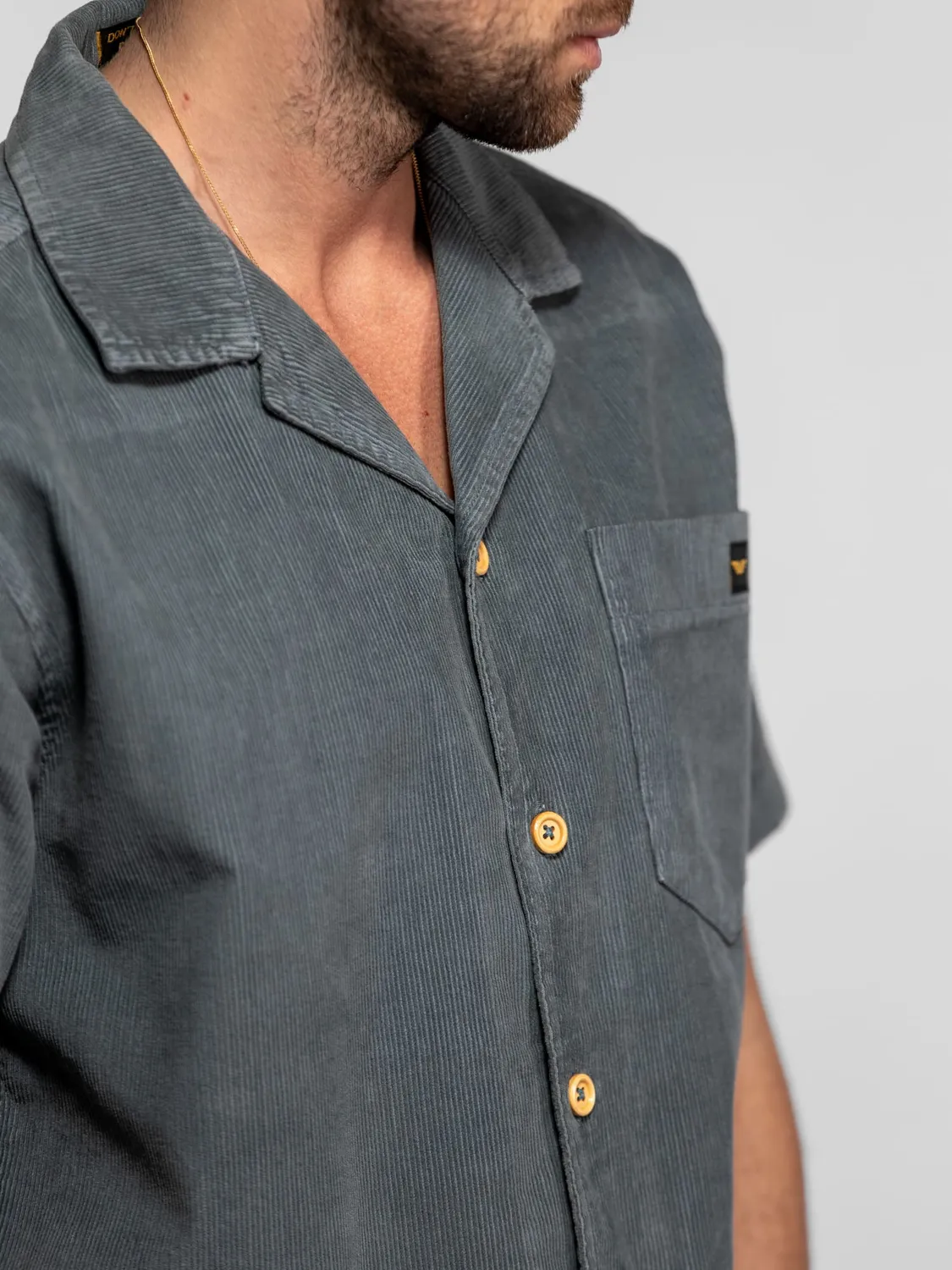 DAYTONA Citrus chemise worker velours beige
