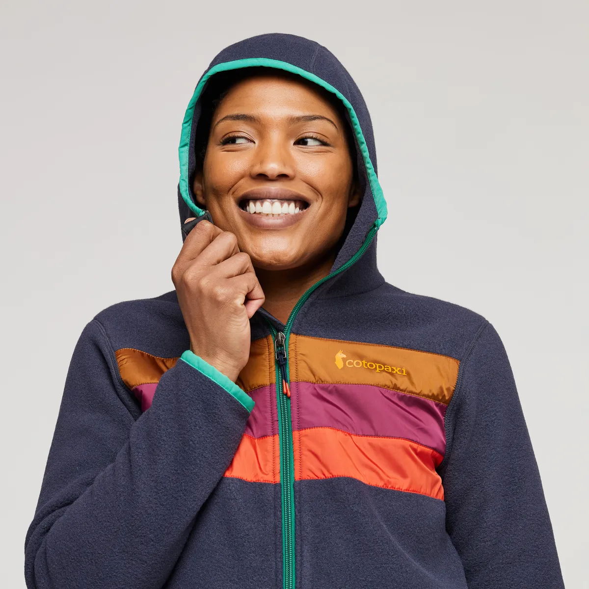 Cotopaxi Teca Fleece Hooded Full-Zip polaire femme Saturn
