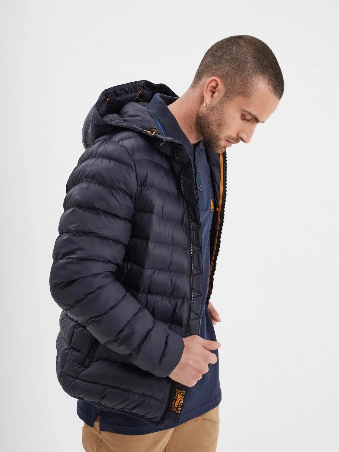 Daytona Kinsale doudoune légère homme noir matelassée