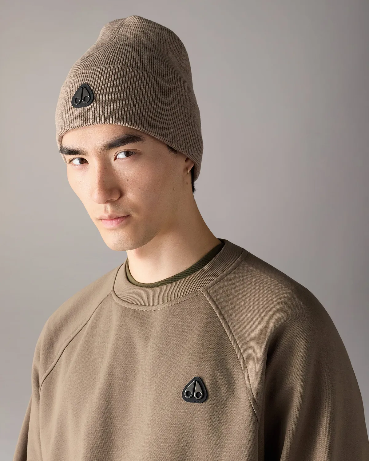 Moose Knuckles Frost bonnet coton-laine nightfall