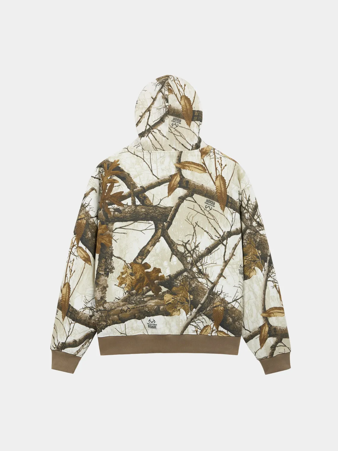 Alpha Industries Essential hoodie camo neige coton