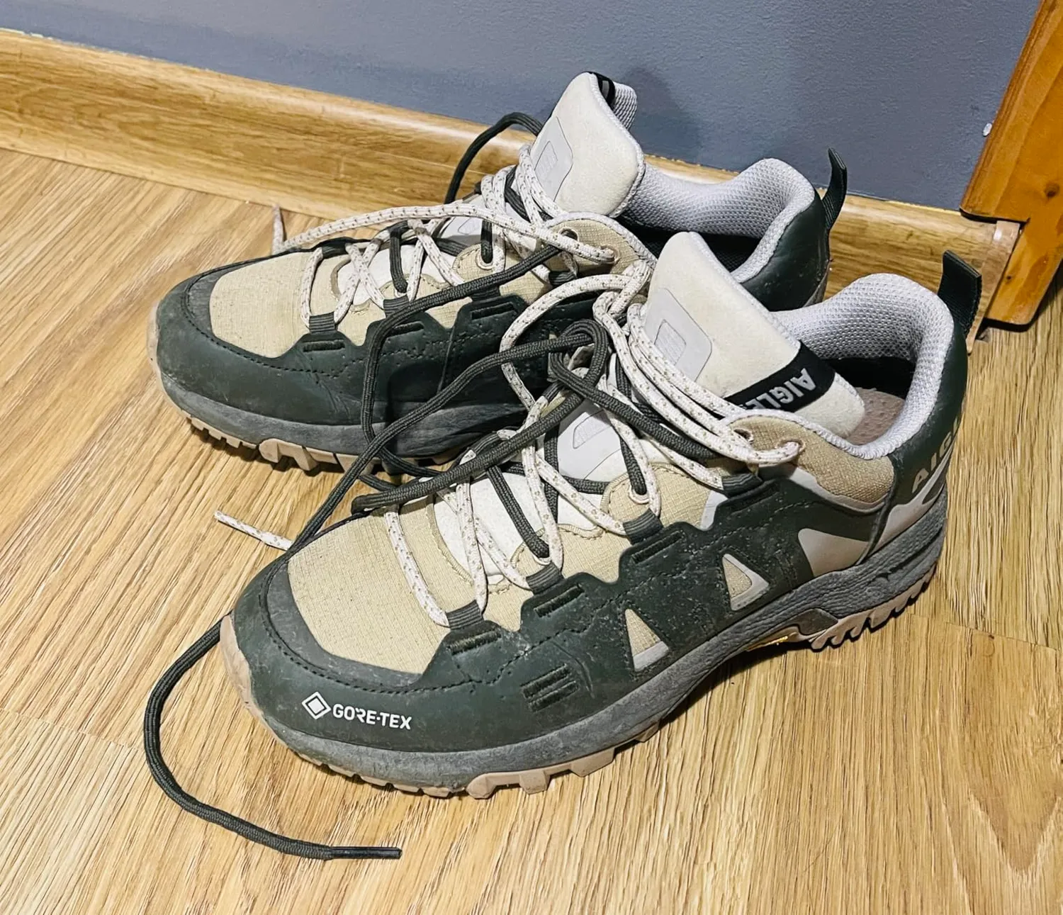 Aigle Pariota GTX basket femme 39 EU gris imperméable