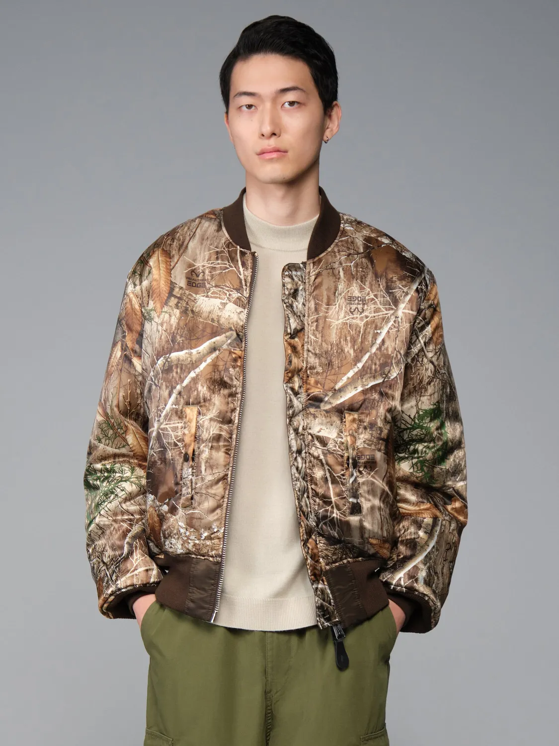 Alpha Industries MA-1 Heritage blouson bomber camo hickory